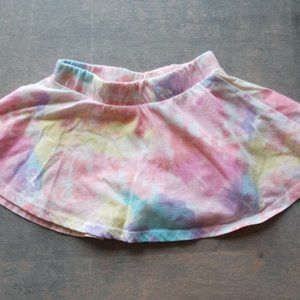 The Children Place Girl Tie dyed skort